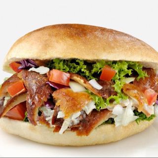Puccia croccante kebab