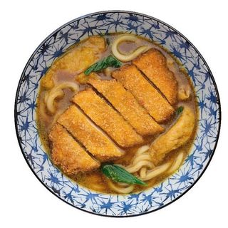 Tonkatsu curry udon
