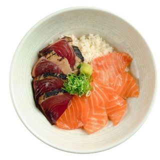 Salmone Tataki Don