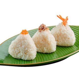 Onigiri gamberi tenmusu