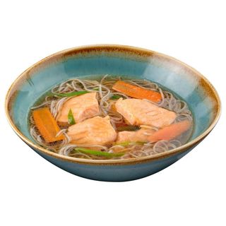 Salmone shoyu ramen