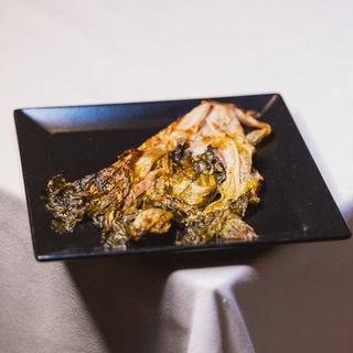 Scarola al forno con acciughe