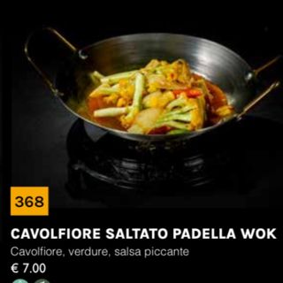 368 cavolfiore saltato in padella wok