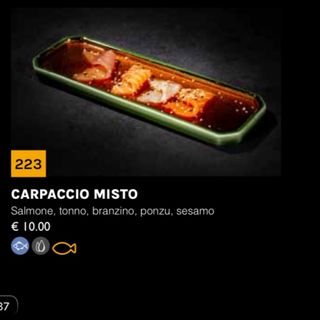 223 carpaccio misto