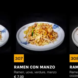 307 ramen con manzo
