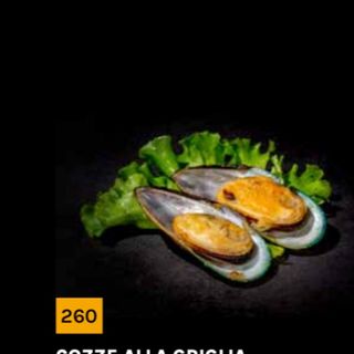 260 cozze alla griglia