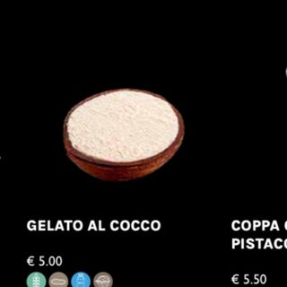 Gelato al cocco