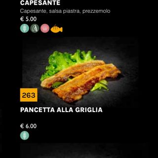 263 pancetta alla griglia