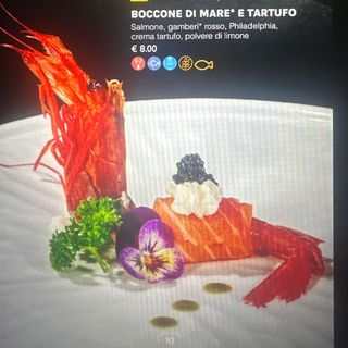 15 boccone di mare e tartufo