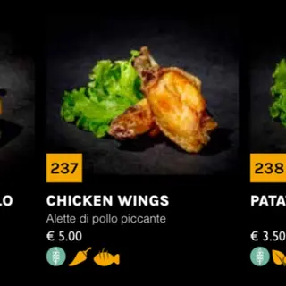 237 chicken wigs