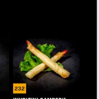 232 involtini di gamberi