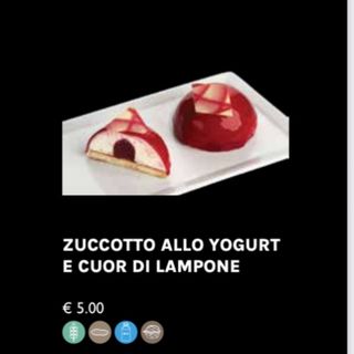Zuccotto allo yogurt e crema di lamponi