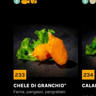 233 chele di granchio