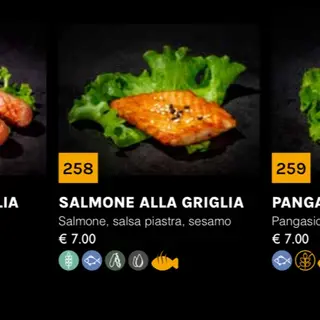 258 salmone alla piastra