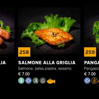 258 salmone alla piastra