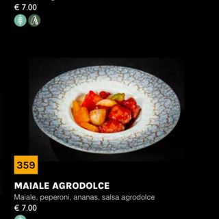 359 maiale in agrodolce