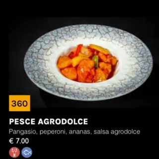 360 Pesce in agrodolce