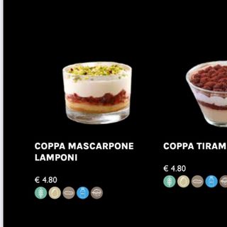 Coppa mascarpone e lamponi