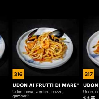 316 udon ai frutti di mare