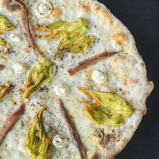 Fiori di zucca e alici