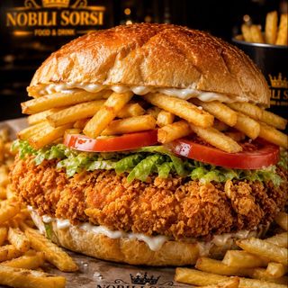 Panino cotoletta imperiale del Duca