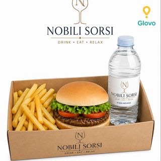 Box menù bambino hamburger