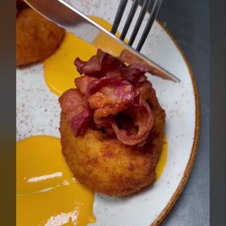 Frattatina Cheddar e bacon