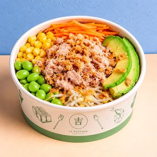 Pokè salmon grill
