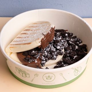 Bao Nutella con oreo