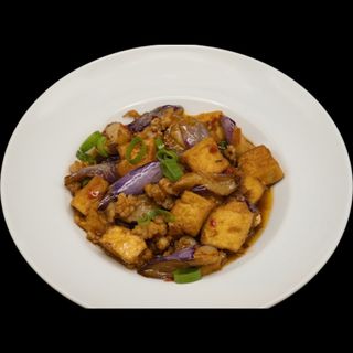 Melanzane con tofu