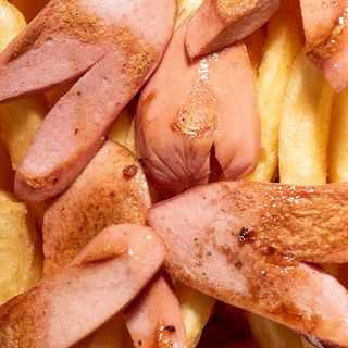 Patate e wurstel