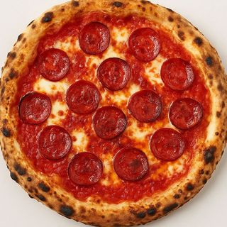 Pizza  Diavola (foto con impasto Napoletano)