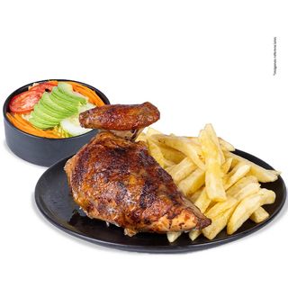 1/4 pollo a la brasa