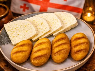 Mchadi e formaggio