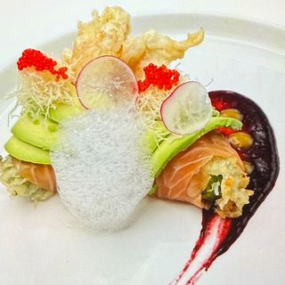 88.flower salmon 2pz