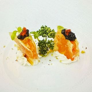 86. Spung salmon truffle 2pz