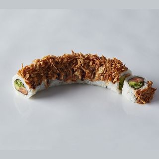 6466- Salmone crunch roll