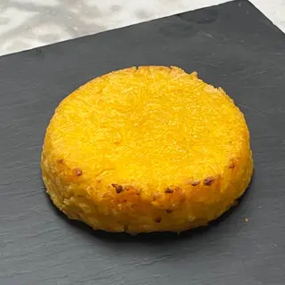 Risotto alla milanese al salto