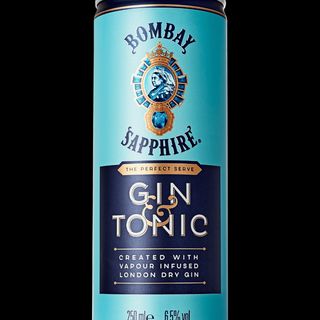 Bombay gin & tonic 250 ml
