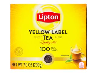 Lipton tè yellow lebel
