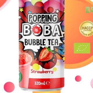 Popping Bubble tea fragola