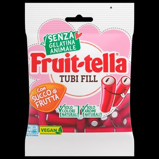 Fruit-tella tube fill
