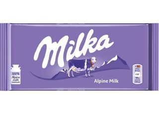 Barretta di milka los alpes