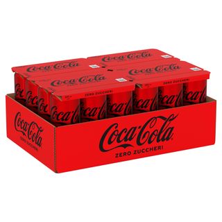 24 lattina coca cola zero 33cl