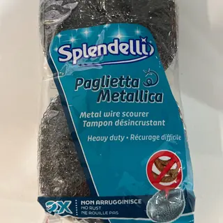 Spugna paglietta metallica