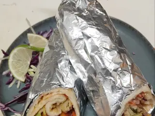 Paneer tikka burger