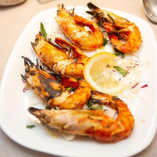 Grilled prawn