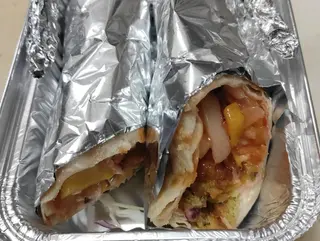 Falafel kathi roll