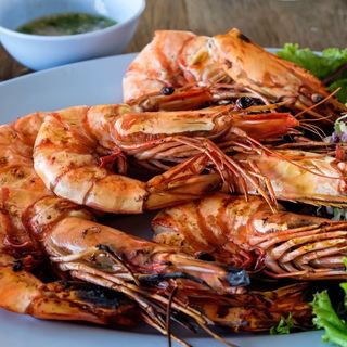 gamberi alla griglia