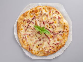 pizza alla carbonara